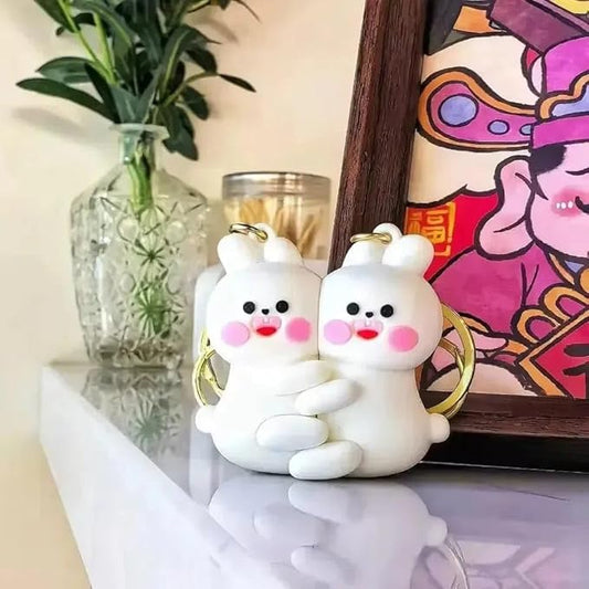 ππ§² Couple Magnetic Keychain β Cute Matching Love Design π§²π