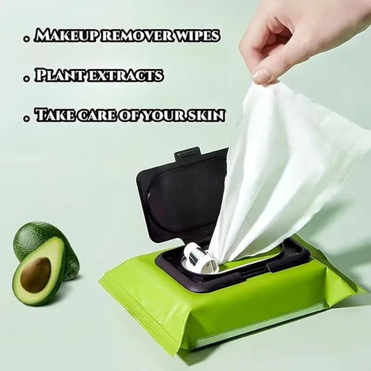 π₯β¨ Avocado Deep Cleansing Makeup Remover Wipes β 60 Pieces β¨π₯