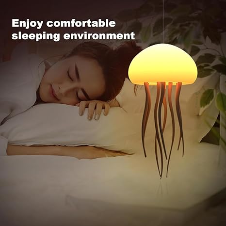 πͺΌβ¨ Jellyfish LED Night Light β Magical Ocean Glow for Kids Room! β¨πͺΌ