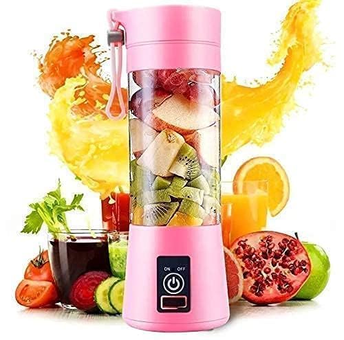 🥤⚡ 380ML USB Rechargeable Mini Juicer Mixer – Fresh Juice Anytime! ⚡🥤