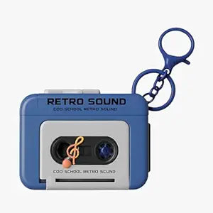 🎙️ Mini Retro Recorder Keychain 🎶✨