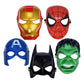 🦸‍♂️✨ Super Hero Theme Cartoon Mask – Kids Party Fun 😍🔥