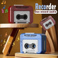 🎙️ Mini Retro Recorder Keychain 🎶✨