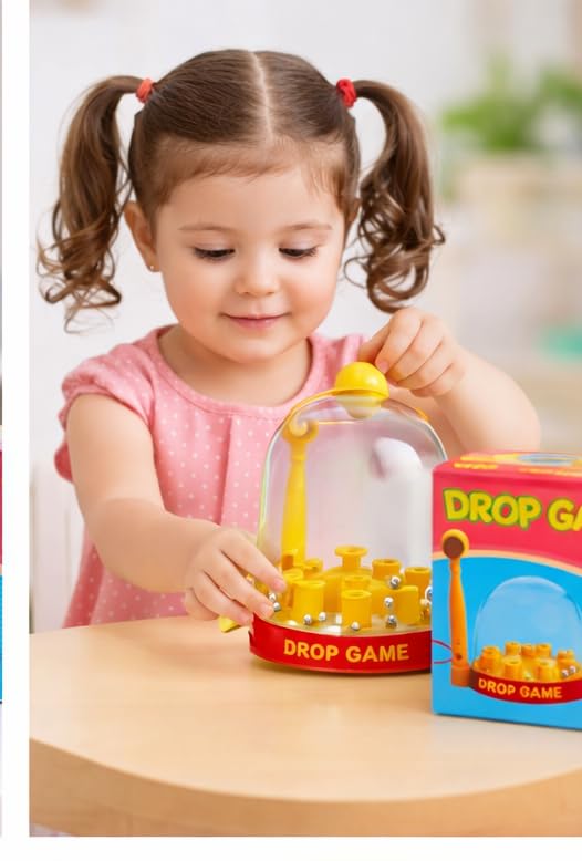 🧲✨ Magnetic Drop Game Toy – Fun & Brain Boosting Game for Kids 🎯🧠