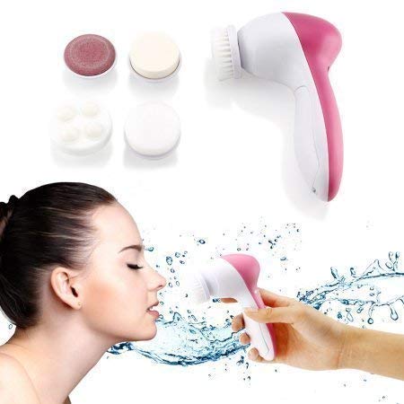 💖✨ 5-in-1 Facial Beauty Care Brush – Glow Made Easy ✨💖