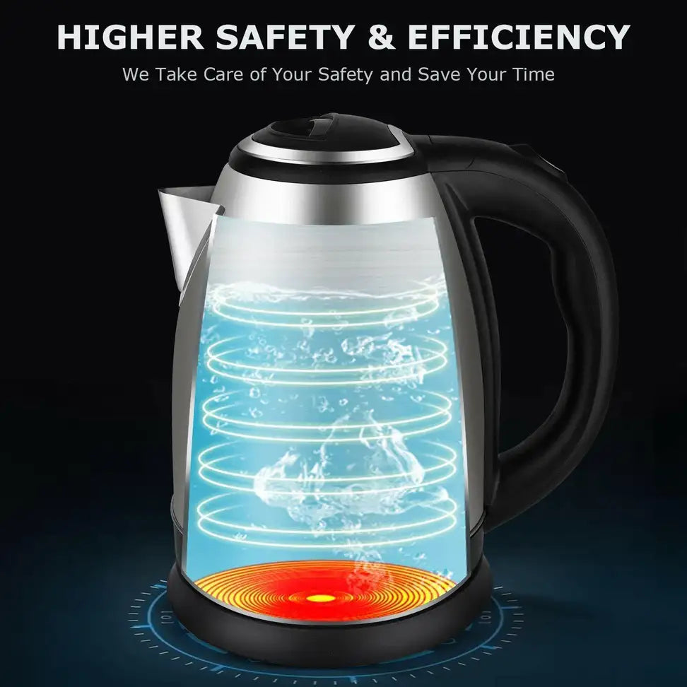 🔥💧 Scarlett Electric Kettle 2L – Fast & Convenient Boiling! 💧🔥