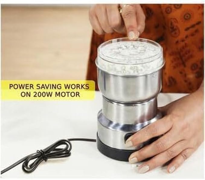 ⚡ Nima Mini Electric Grinder – Compact, Powerful & Portable ⚡