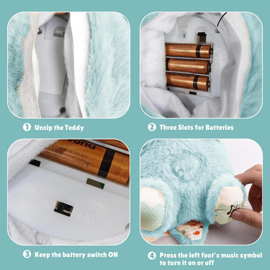 🧸💖 Breathing Teddy – Feel the Calm! 💖🧸