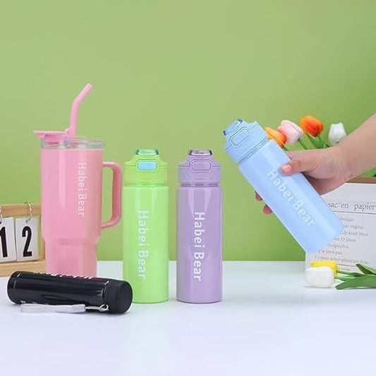 💧💙 3-Piece Motivational Water Bottle Set – Drink Smart, Stay Fit! 💙💧