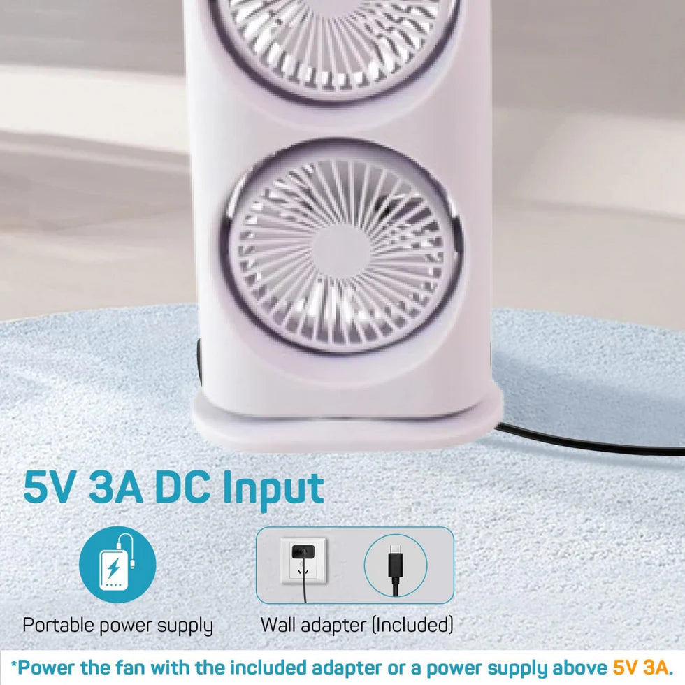 ❄️💨 Smart Cooling Spray Fan – Stay Chill Anywhere! 💨❄️