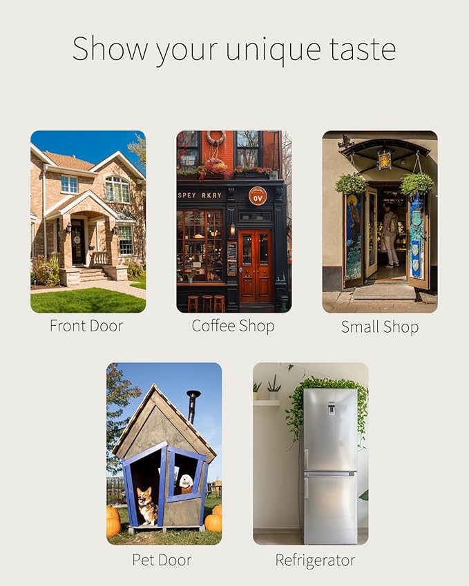 🔔✨ Magnetic Shopkeeper’s Bell – Classic Wood & Brass Door Chime ✨🔔