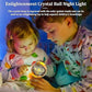 🌌✨ 3D Galaxy Crystal Ball Night Light – Magical Glow with Wooden Base ✨🌌