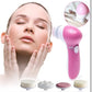 💖✨ 5-in-1 Facial Beauty Care Brush – Glow Made Easy ✨💖