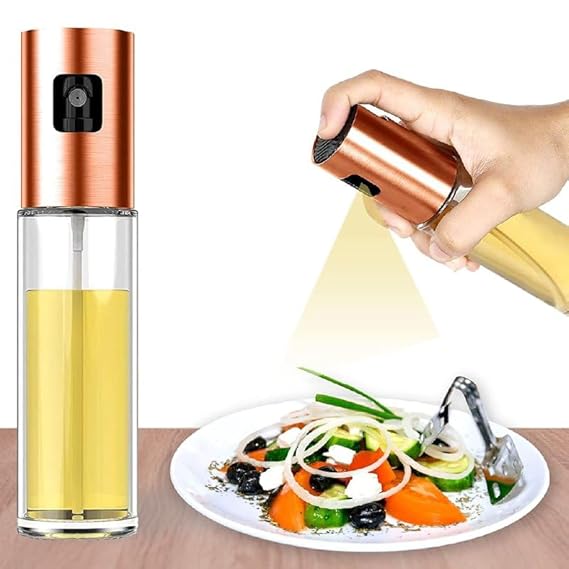 🍳✨ Glass Oil Spray Bottle for Kitchen – Healthy Cooking Made Easy! ✨🍳