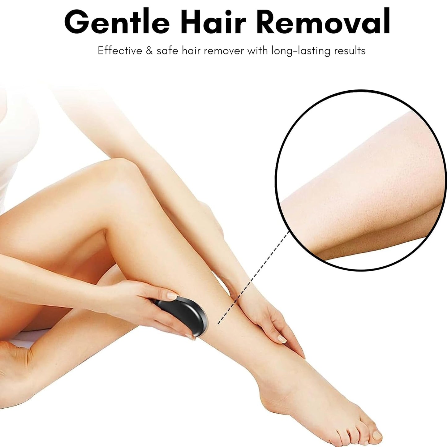 ✨💎 Crystal Hair Remover – Smooth Skin in Seconds 😍🔥