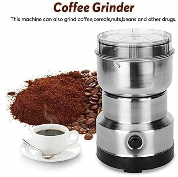 ⚡ Nima Mini Electric Grinder – Compact, Powerful & Portable ⚡