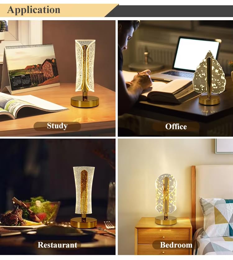 💡✨ Creative LED Table Lamp – Bedroom-ku Perfect Glow! ✨💡