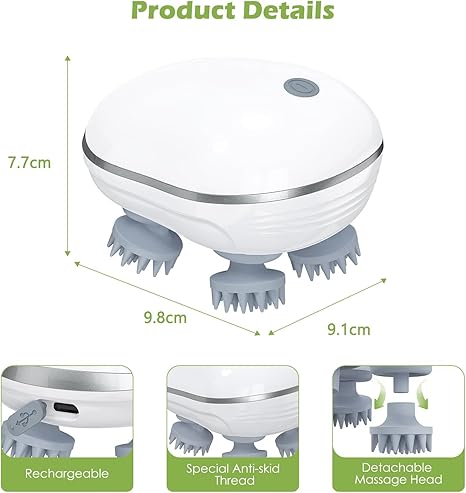 ⚡💆 Electric Scalp Massager – Relax, Revive & Grow 💆⚡